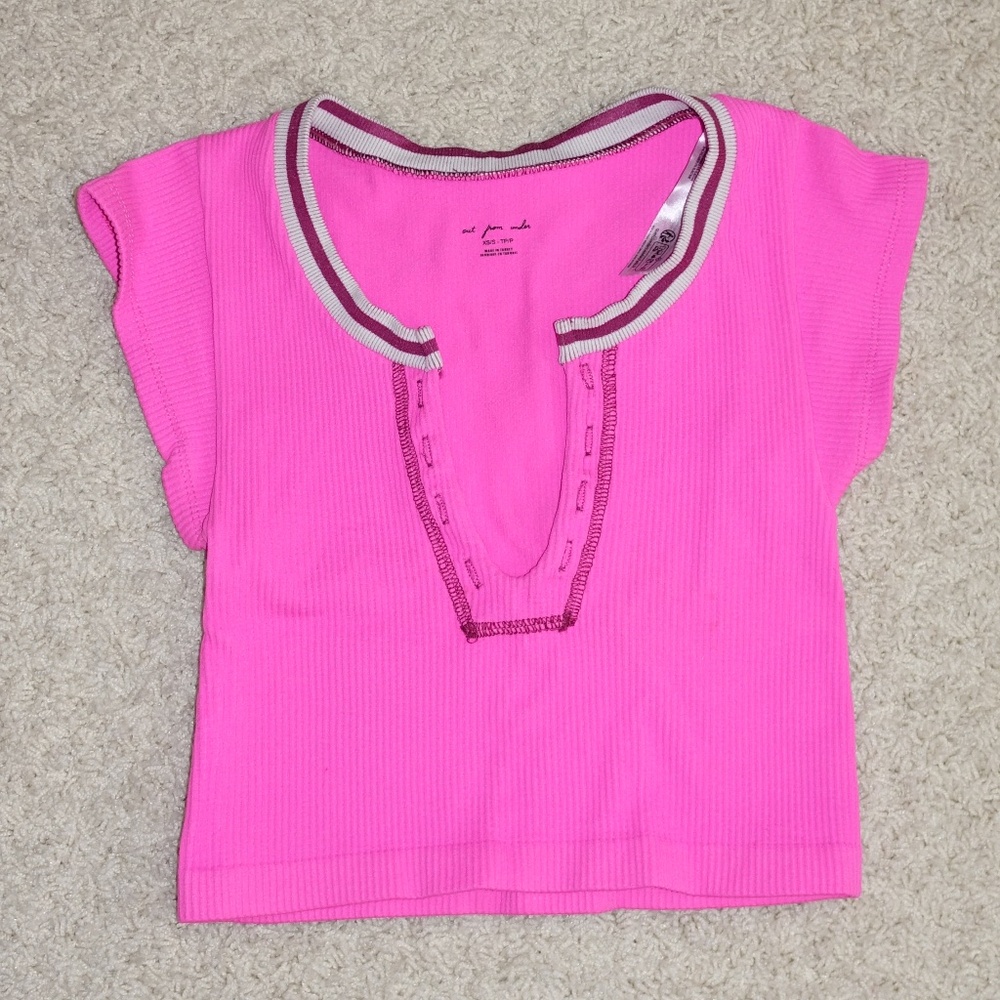 Urban Outfitters Pink Out from Under Sleeveless T-Shirt